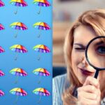 Jednoduchý IQ test: musíte nájsť cudzí dáždnik za 9 sekúnd